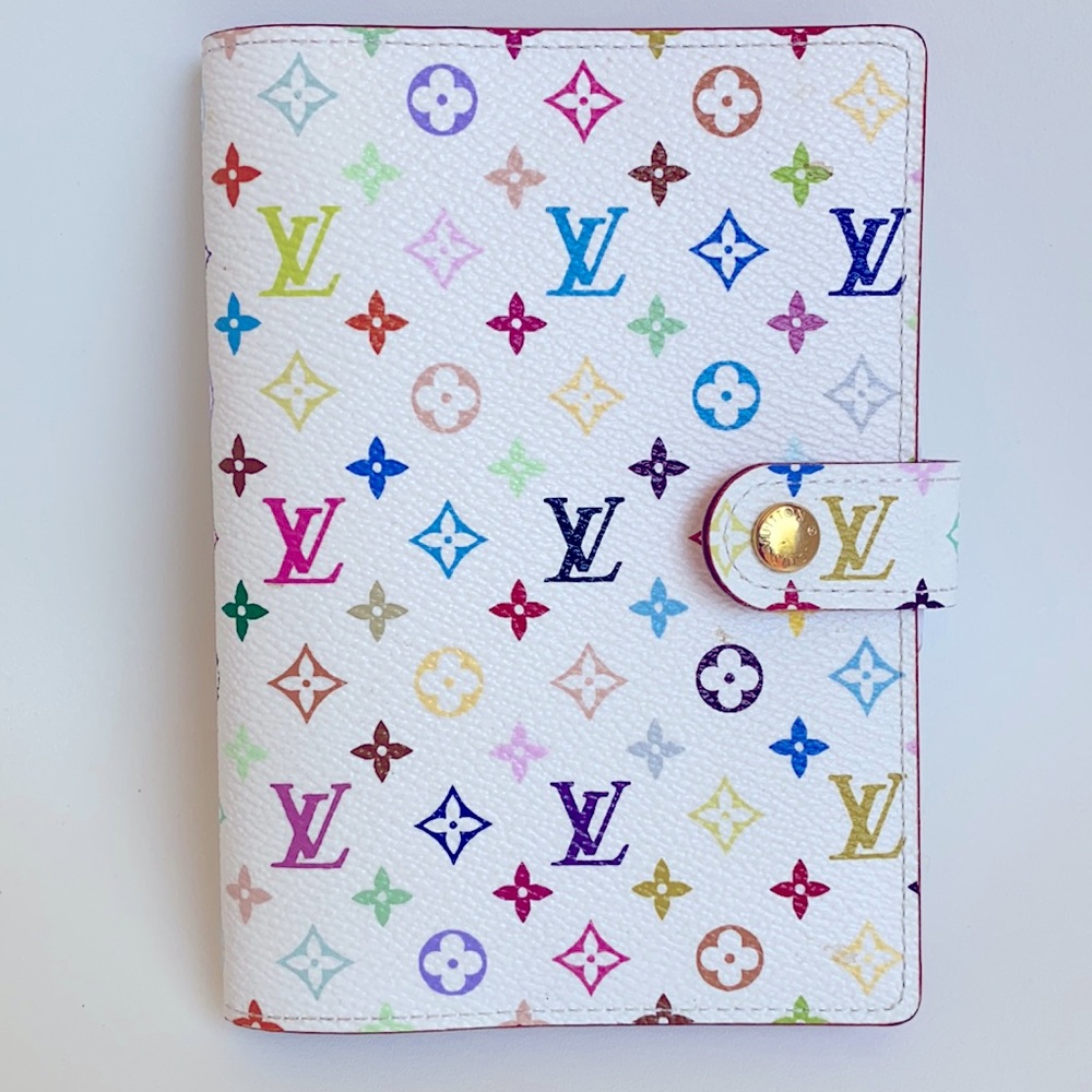 LOUIS VUITTON Multi color Monogram Agenda Cover